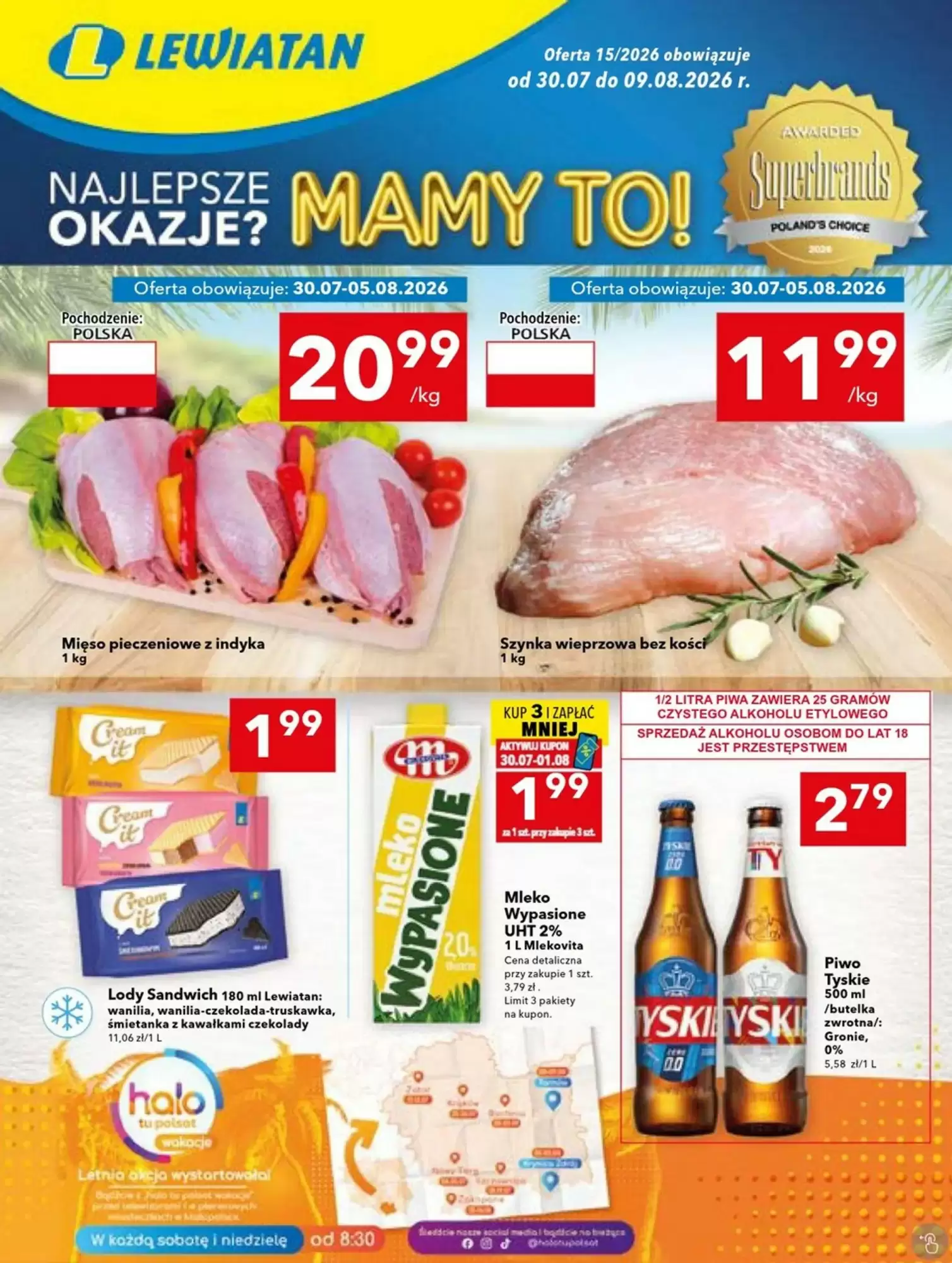 Gazetka Lewiatan od 30.07.2026 do 09.08.2026