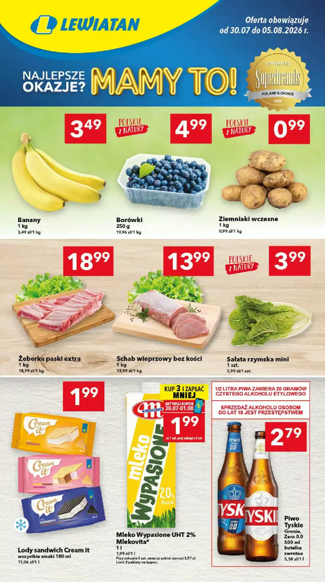 Gazetka Lewiatan od 30.07.2026 do 05.08.2026