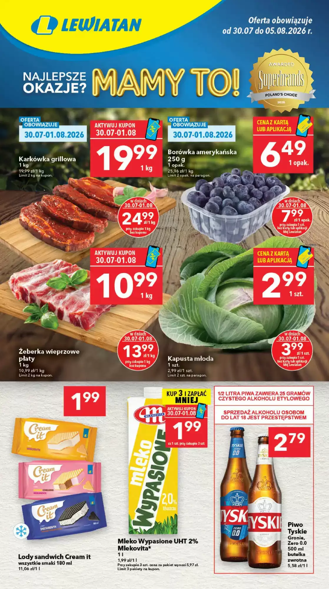 Gazetka Lewiatan od 30.07.2026 do 05.08.2026