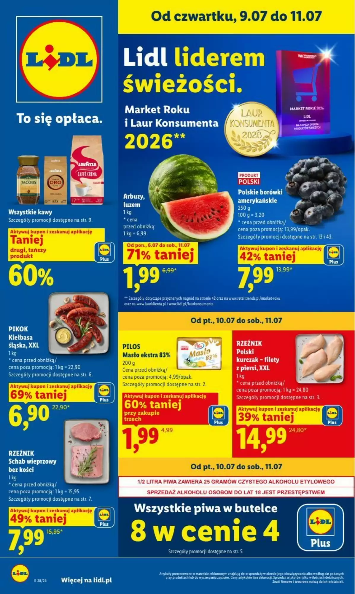 Gazetka Lidl od 09.07.2026 do 11.07.2026