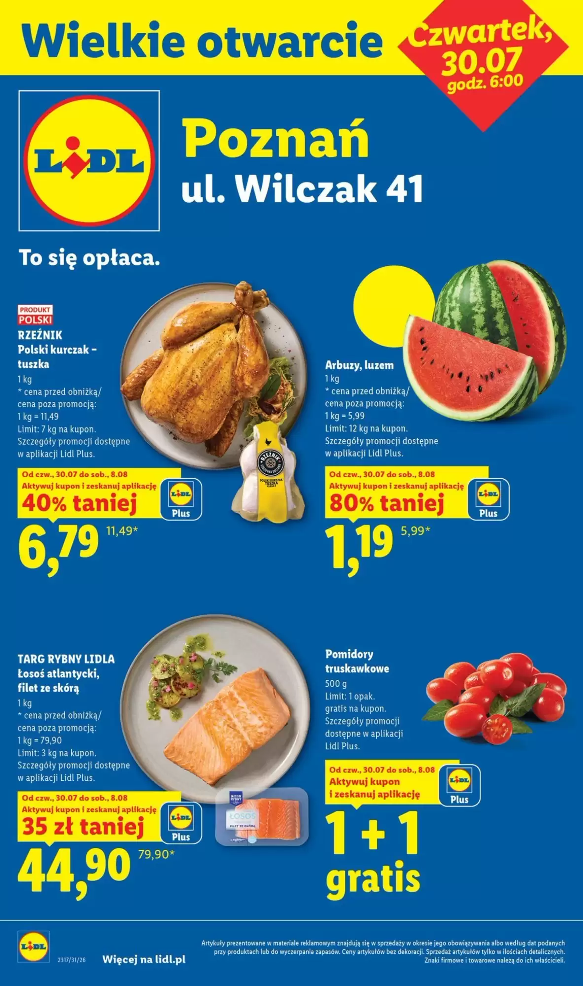 Gazetka LIDL od 30.07.2026 do 08.08.2026