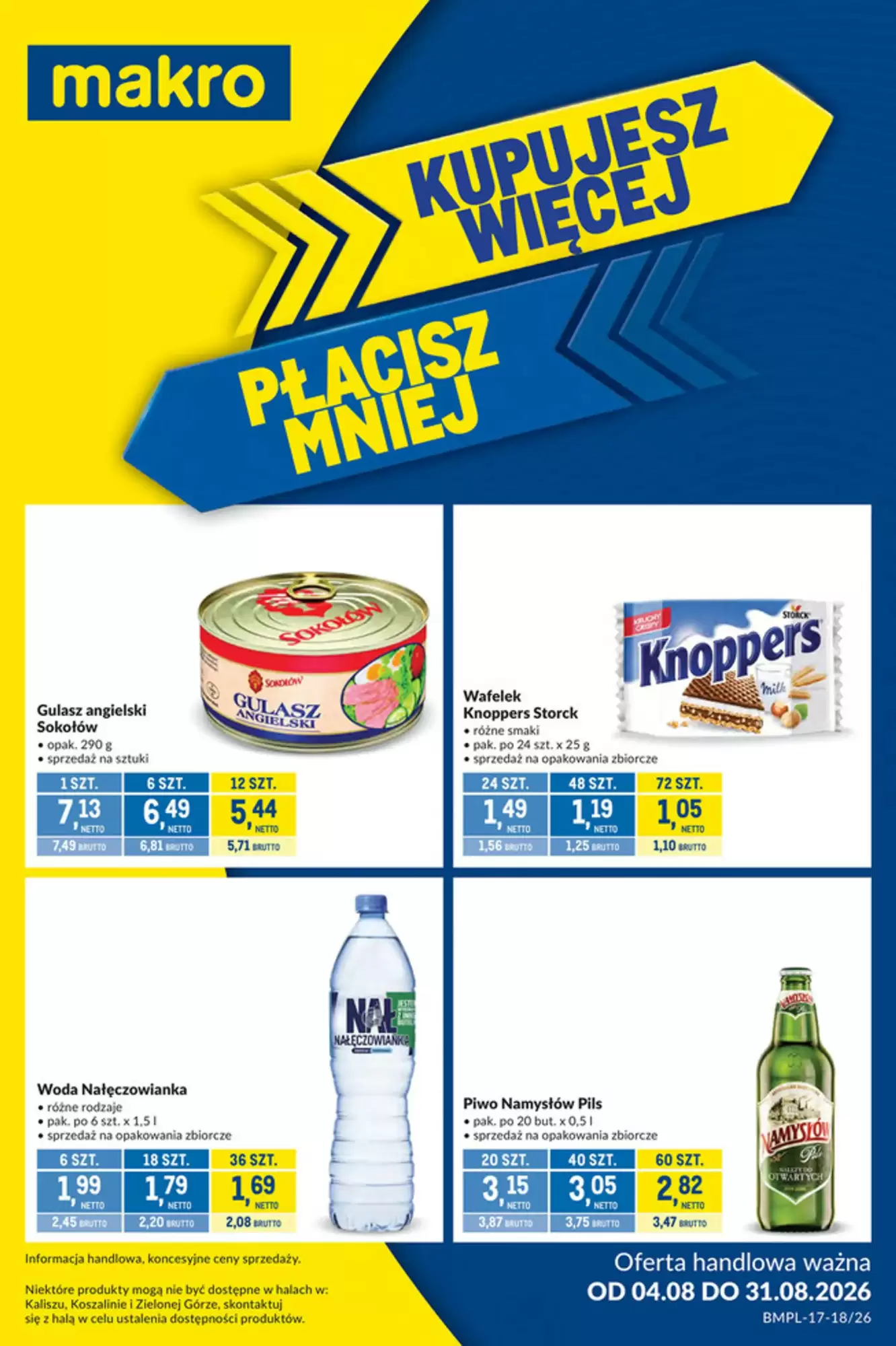 Gazetka Makro od 04.08.2026 do 31.08.2026