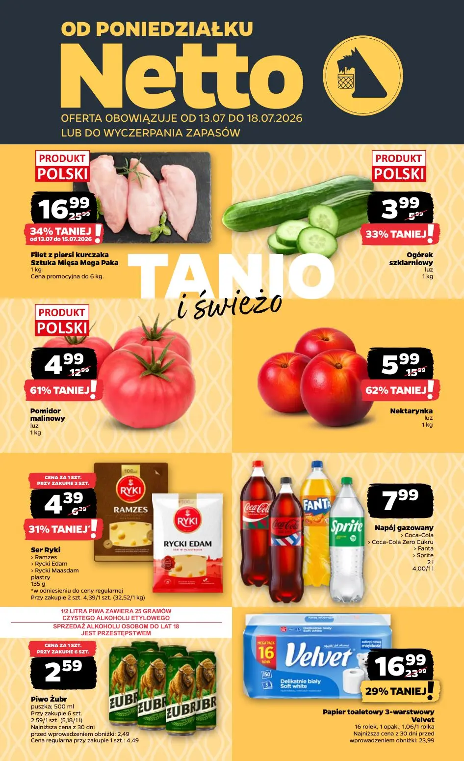 Gazetka NETTO od 13.07.2026 do 18.07.2026