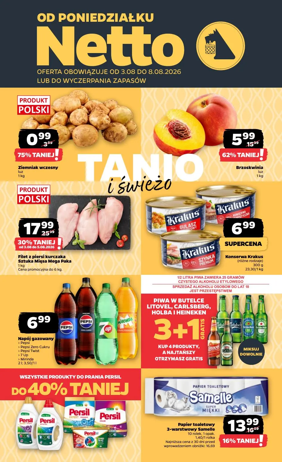 Gazetka NETTO od 03.08.2026 do 08.08.2026