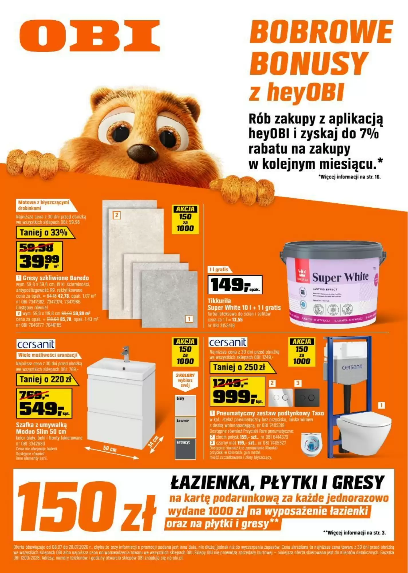 Gazetka Obi od 08.07.2026 do 28.07.2026