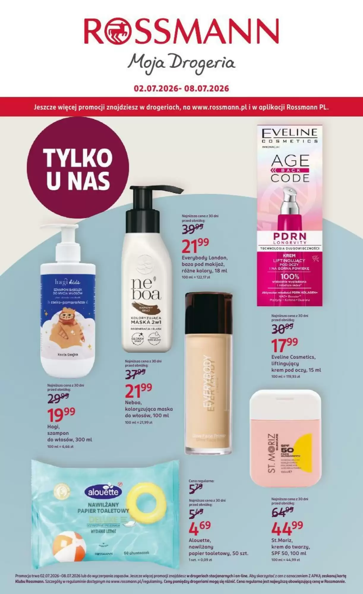 Gazetka Rossmann od 02.07.2026 do 08.07.2026