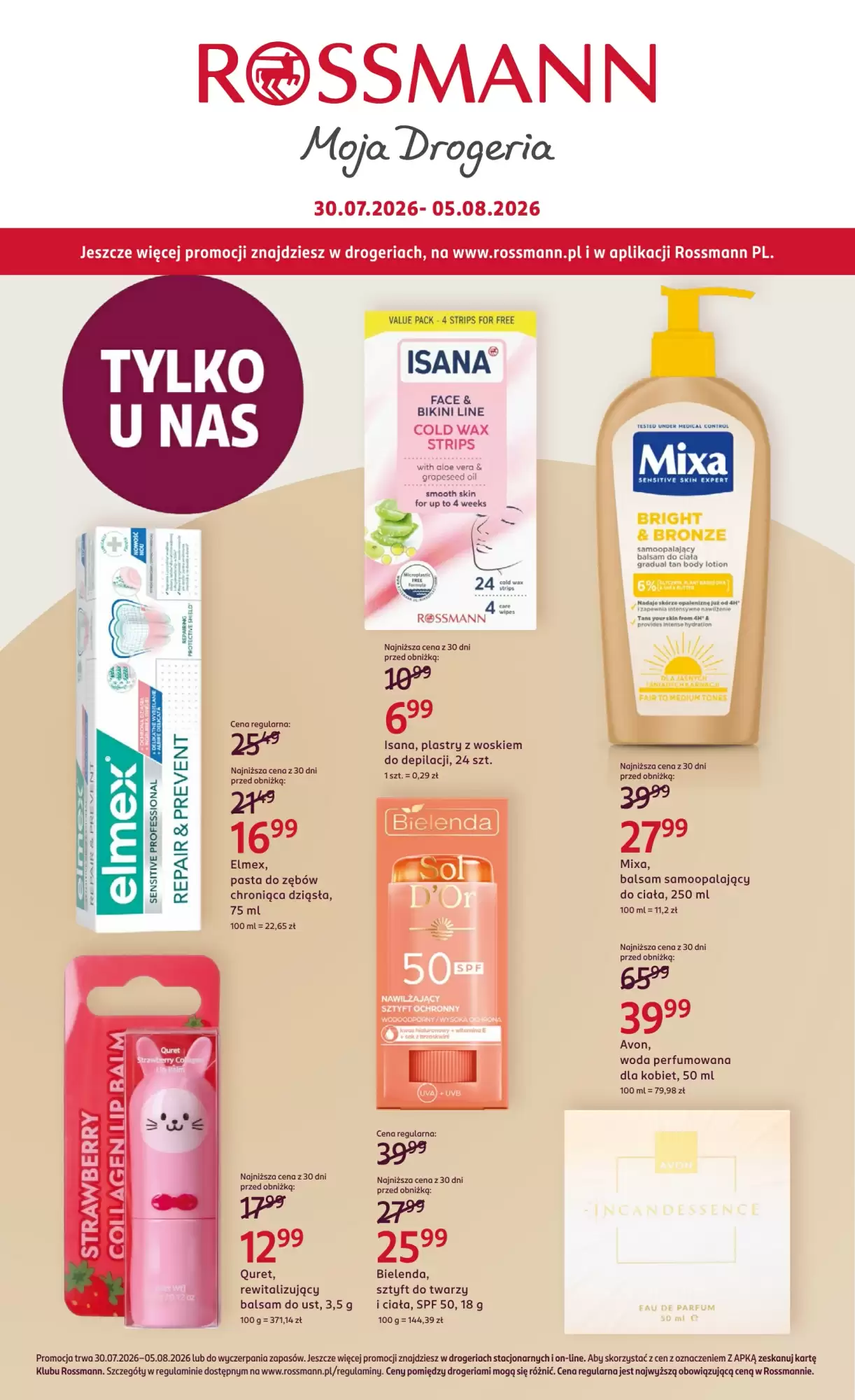 Gazetka ROSSMANN od 30.07.2026 do 05.08.2026