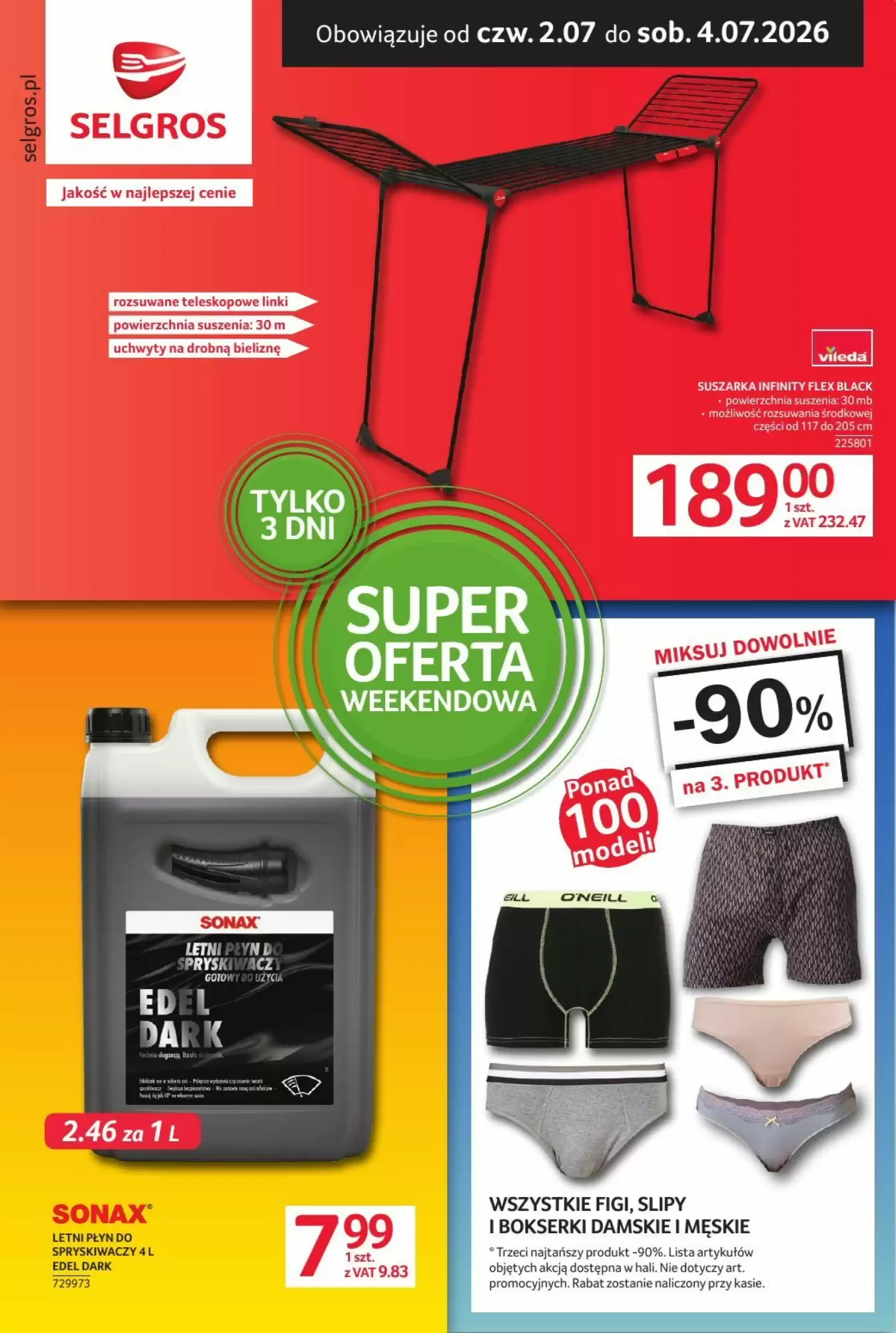 Gazetka Selgros od 02.07.2026 do 04.07.2026