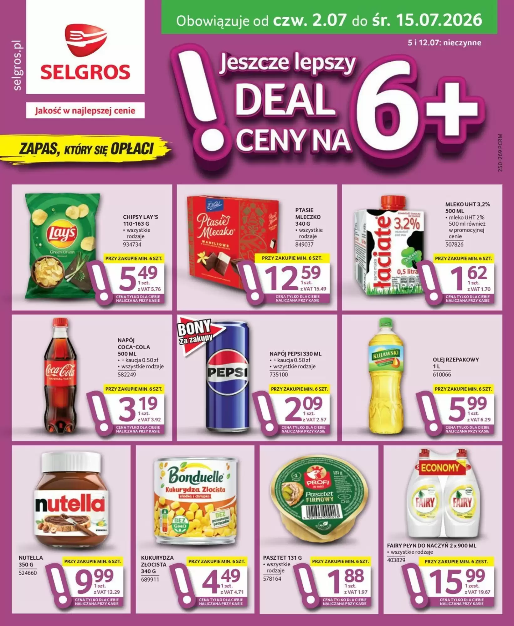 Gazetka Selgros od 02.07.2026 do 15.07.2026