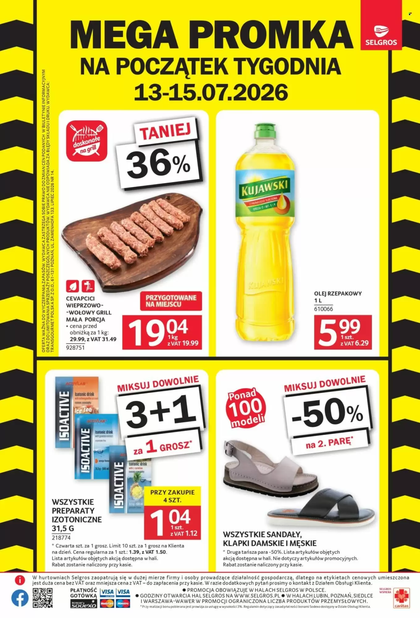 Gazetka Selgros od 13.07.2026 do 15.07.2026