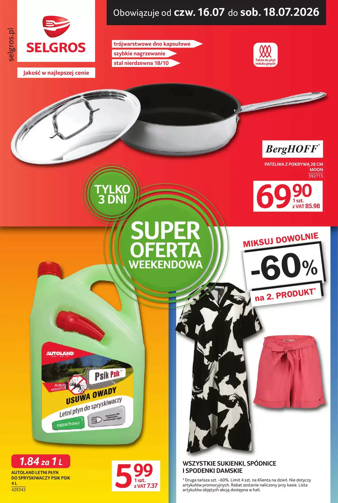 Gazetka Selgros od 16.07.2026 do 18.07.2026