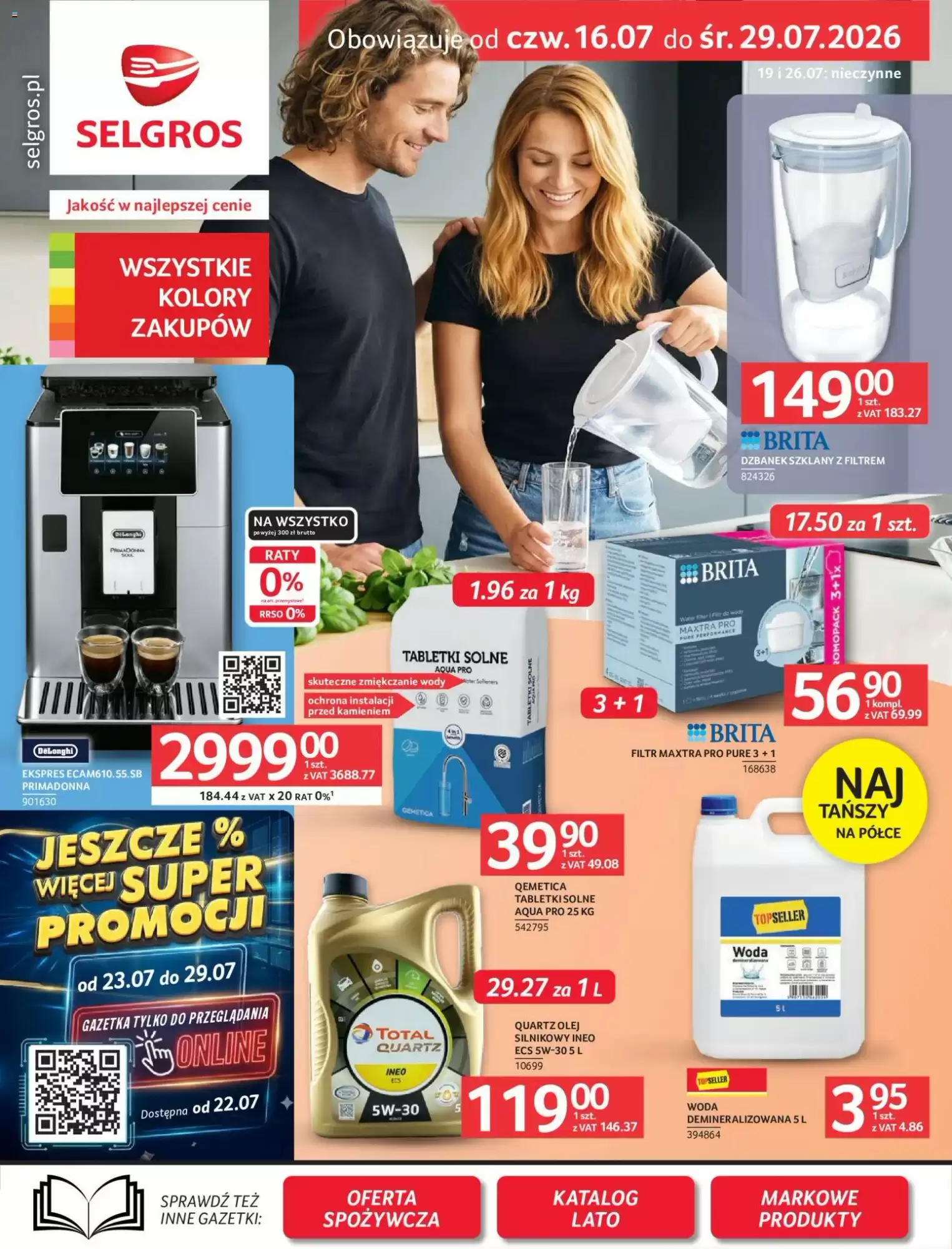 Gazetka Selgros od 16.07.2026 do 29.07.2026