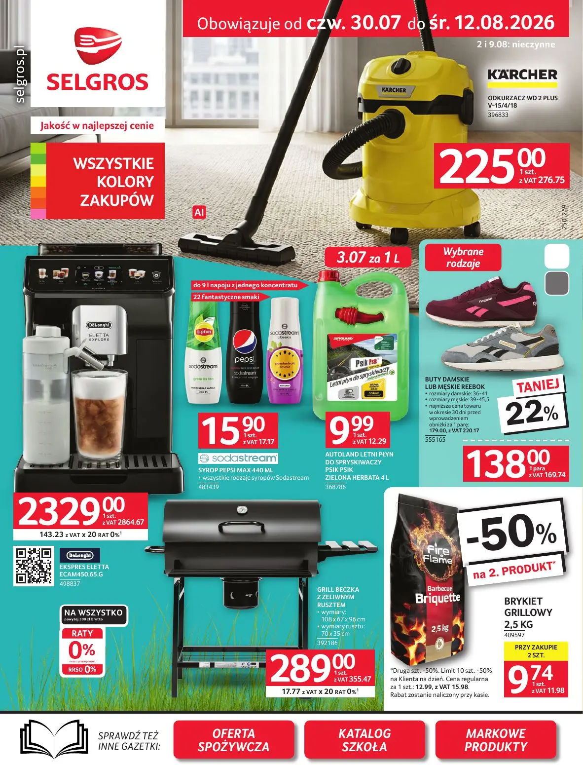 Gazetka Selgros od 30.07.2026 do 12.08.2026