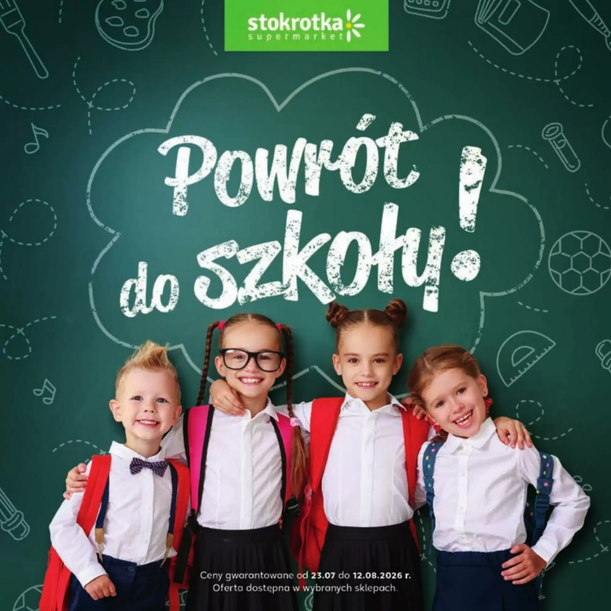 Gazetka Stokrotka od 23.07.2026 do 12.08.2026