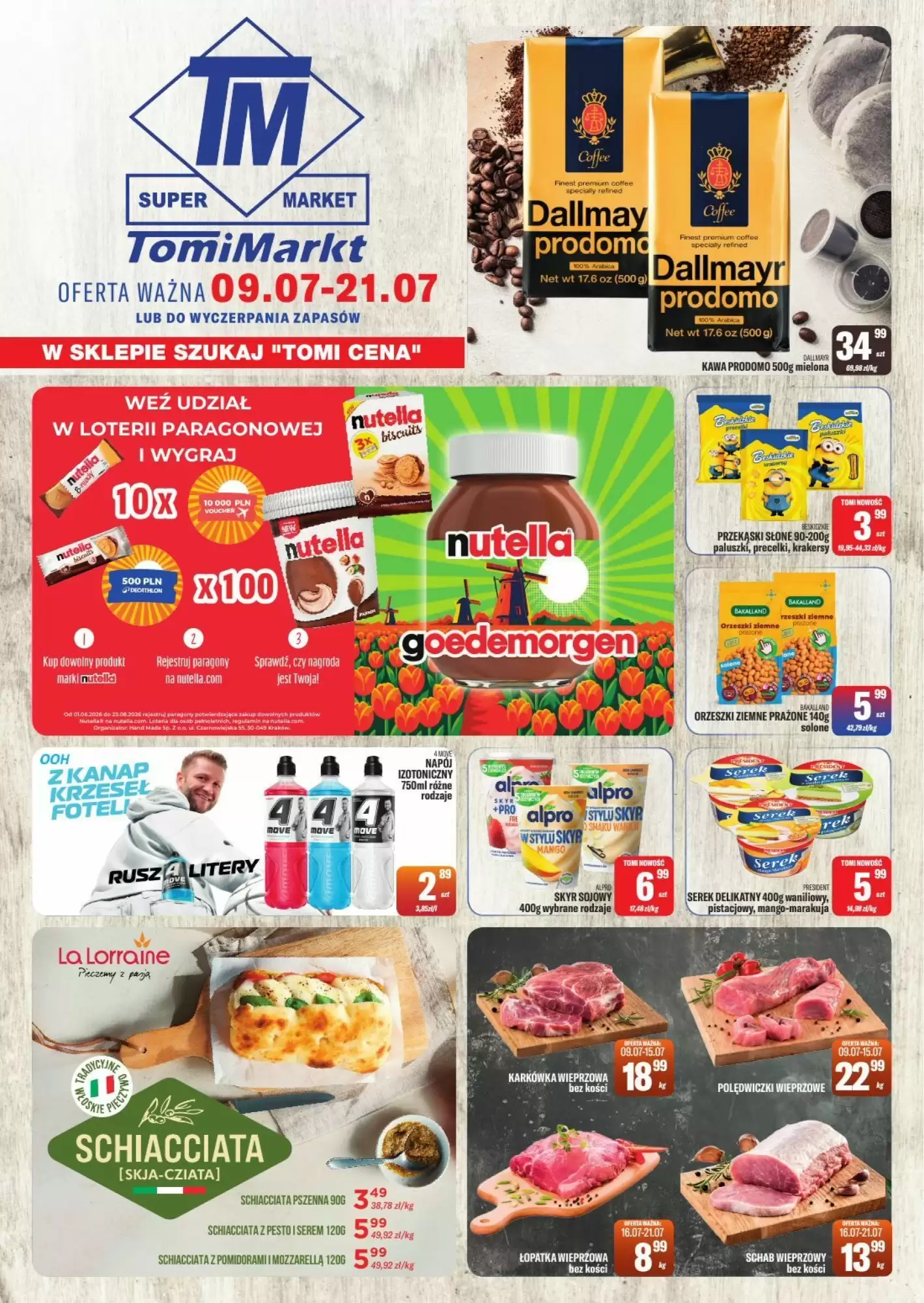 Gazetka Tomimarkt od 09.07.2026 do 21.07.2026