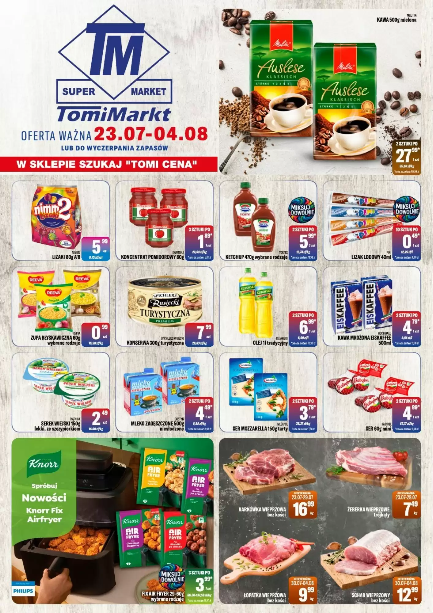 Gazetka Tomimarkt od 23.07.2026 do 04.08.2026