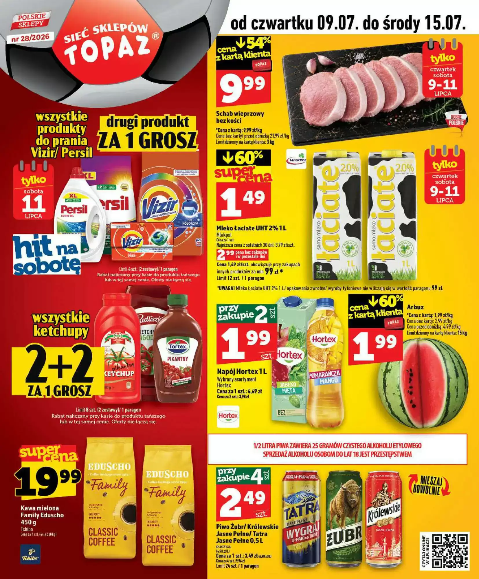 Gazetka Topaz od 09.07.2026 do 15.07.2026