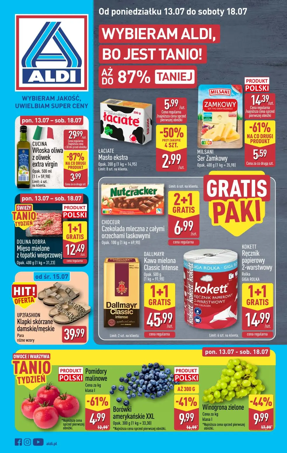 Gazetka ALDI od 13.07.2026 do 18.07.2026