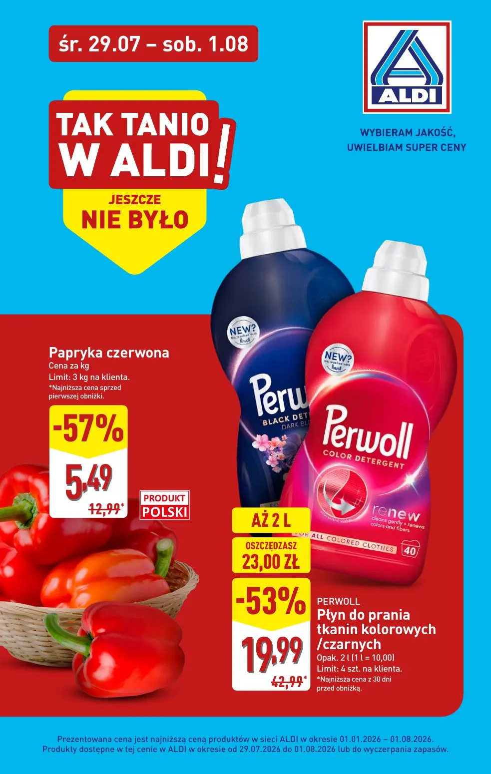 Gazetka ALDI od 29.07.2026 do 01.08.2026