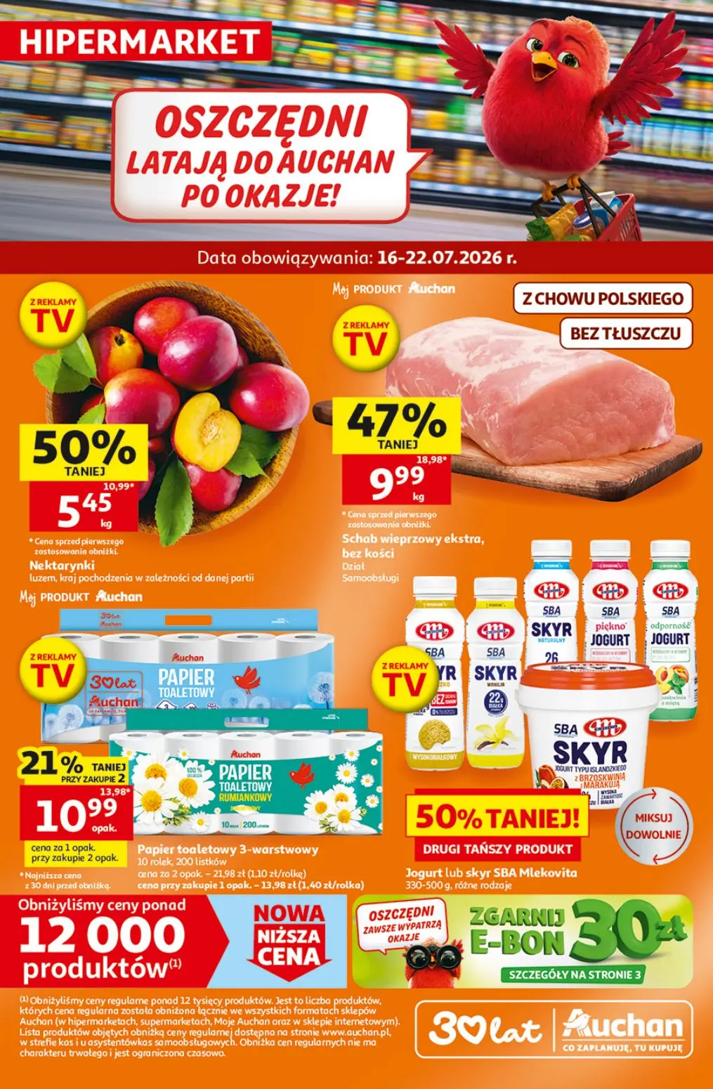 Gazetka Auchan od 16.07.2026 do 22.07.2026