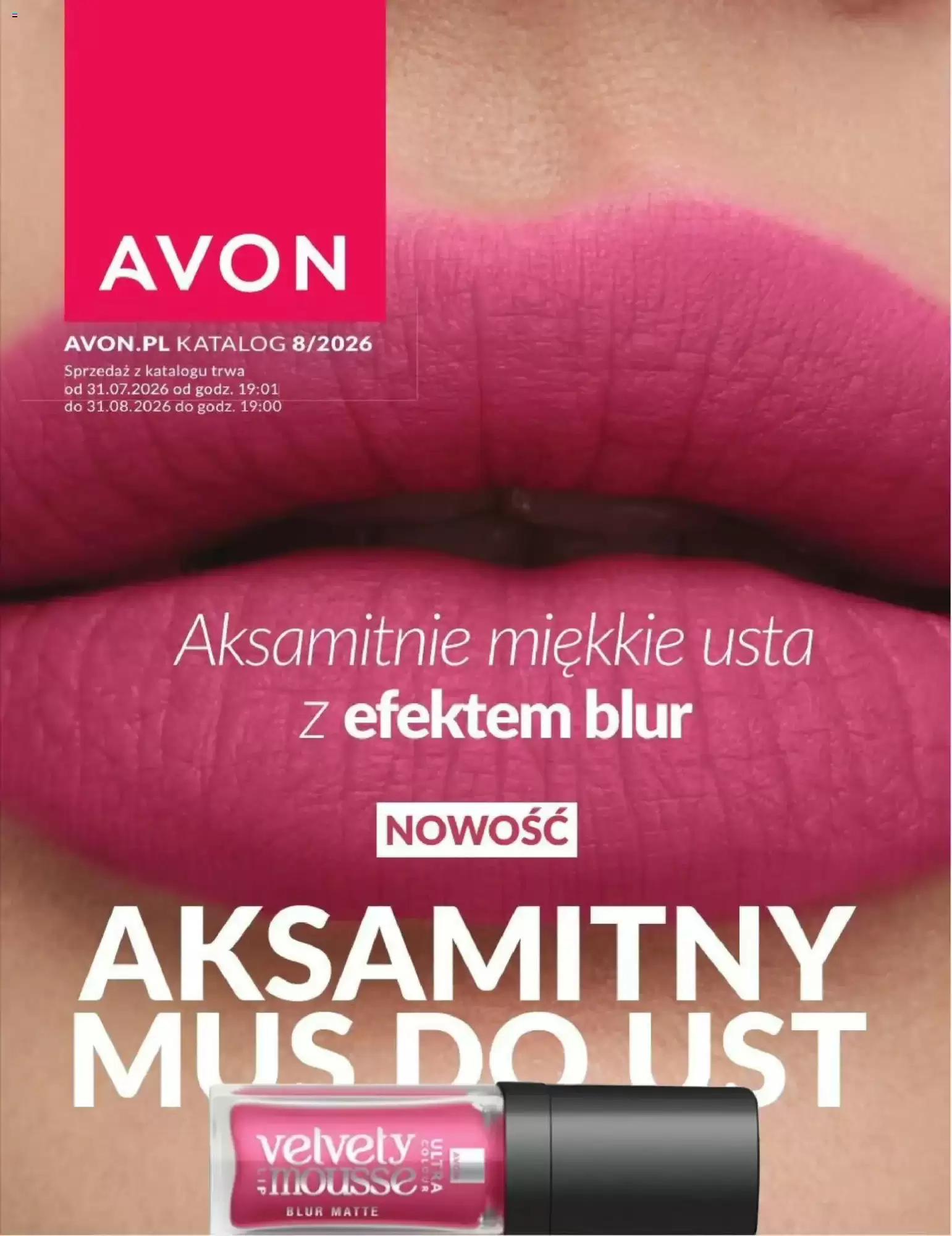 Gazetka Avon od 01.08.2026 do 31.08.2026