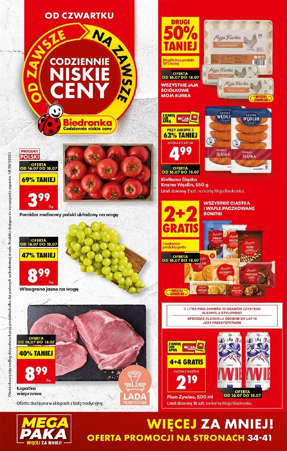 Gazetka Biedronka od 16.07.2026 do 22.07.2026
