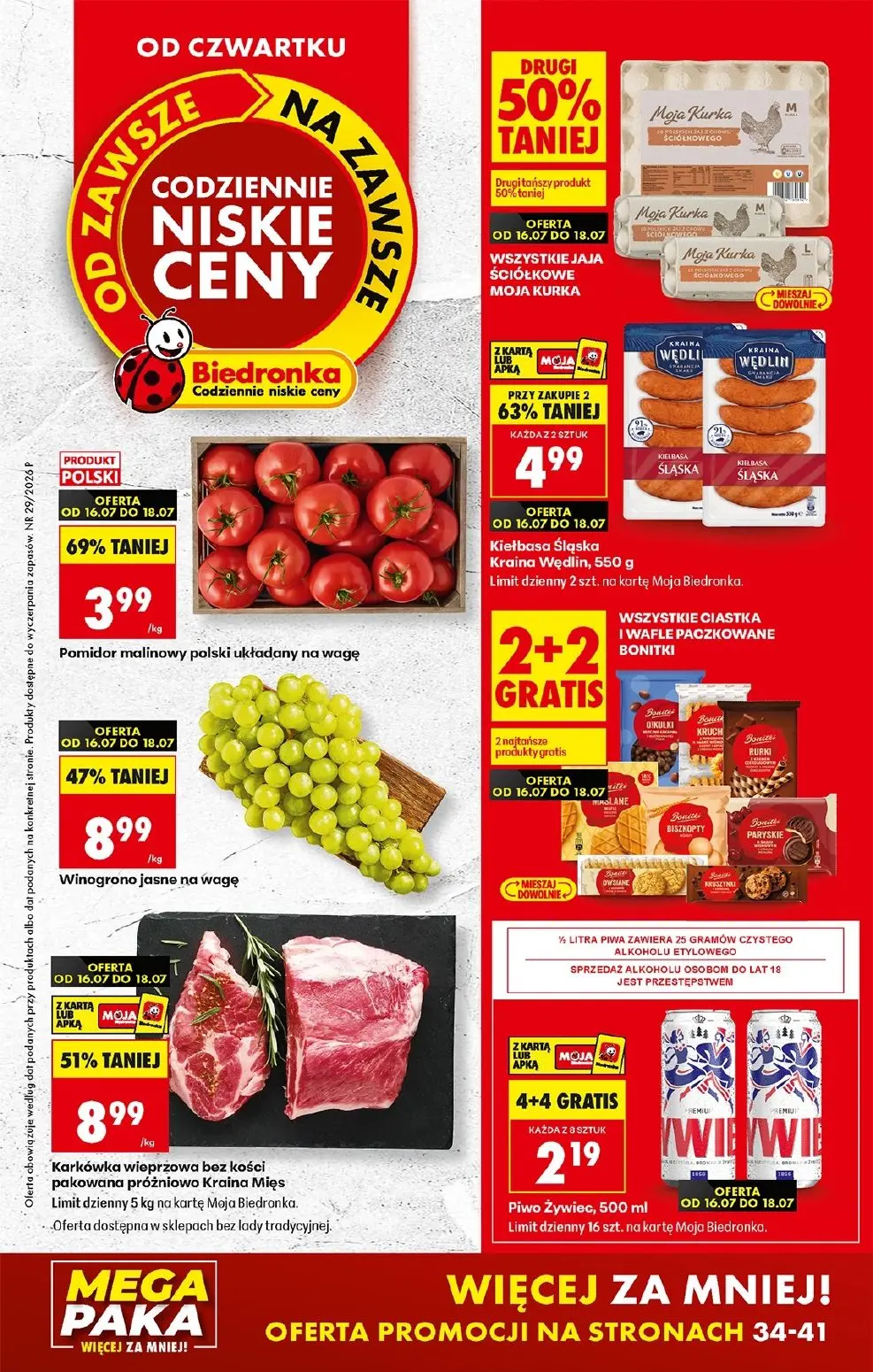 Gazetka Biedronka od 16.07.2026 do 22.07.2026