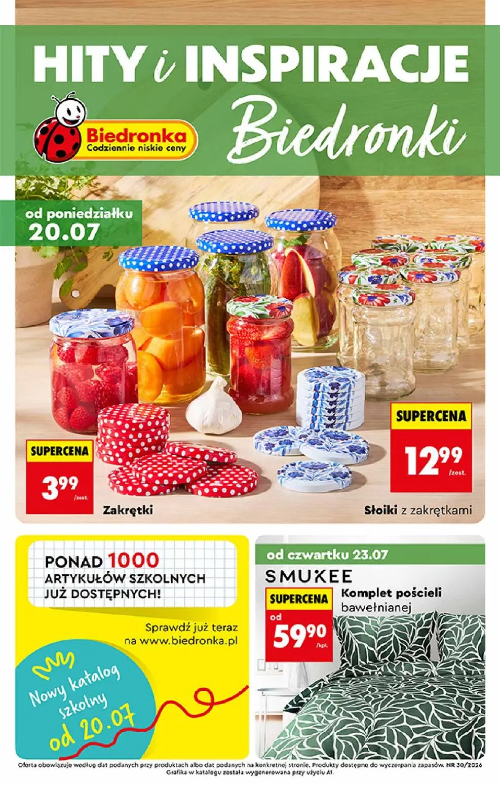 Gazetka Biedronka od 20.07.2026 do 01.08.2026