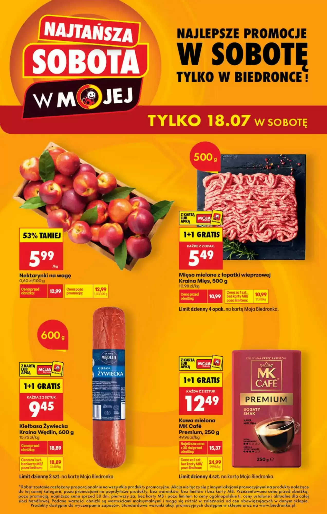 Gazetka Biedronka od 18.07.2026 do 18.07.2026
