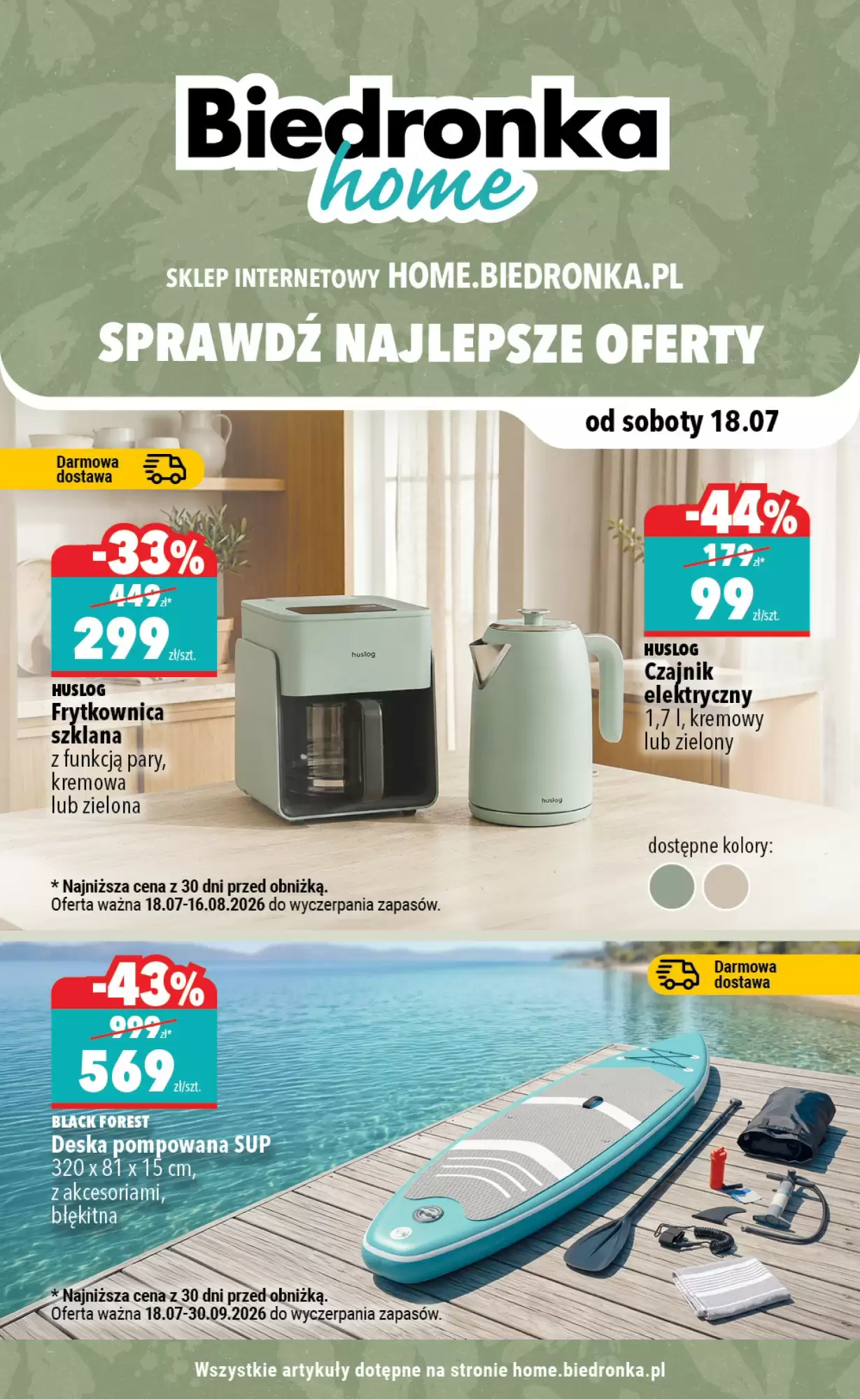Gazetka Biedronka od 18.07.2026 do 31.07.2026