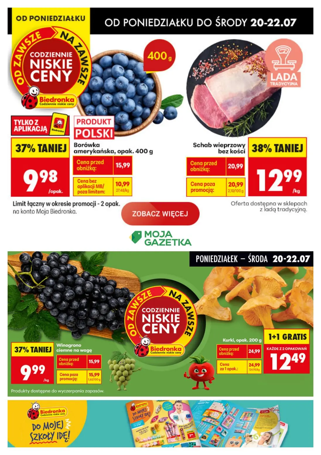 Gazetka Biedronka od 20.07.2026 do 22.07.2026