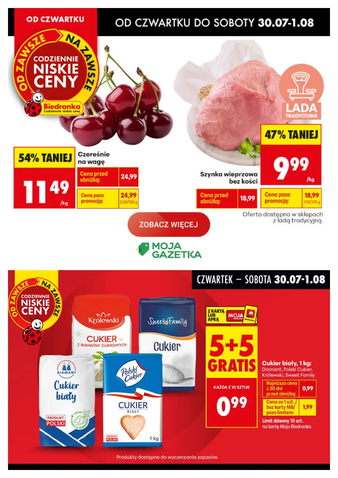 Gazetka Biedronka od 30.07.2026 do 01.08.2026