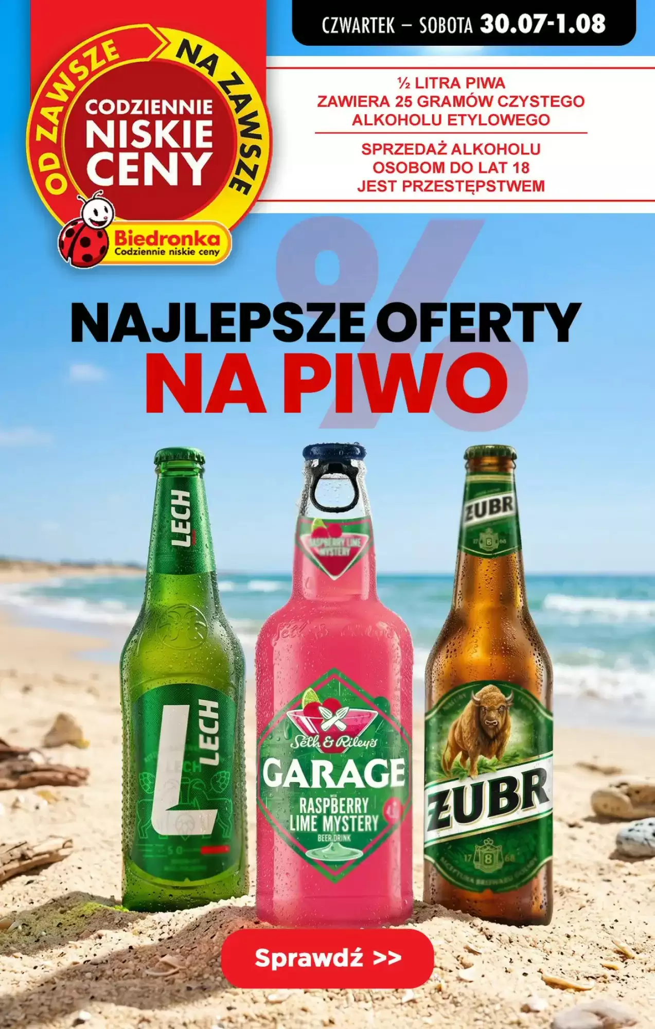 Gazetka Biedronka od 30.07.2026 do 01.08.2026