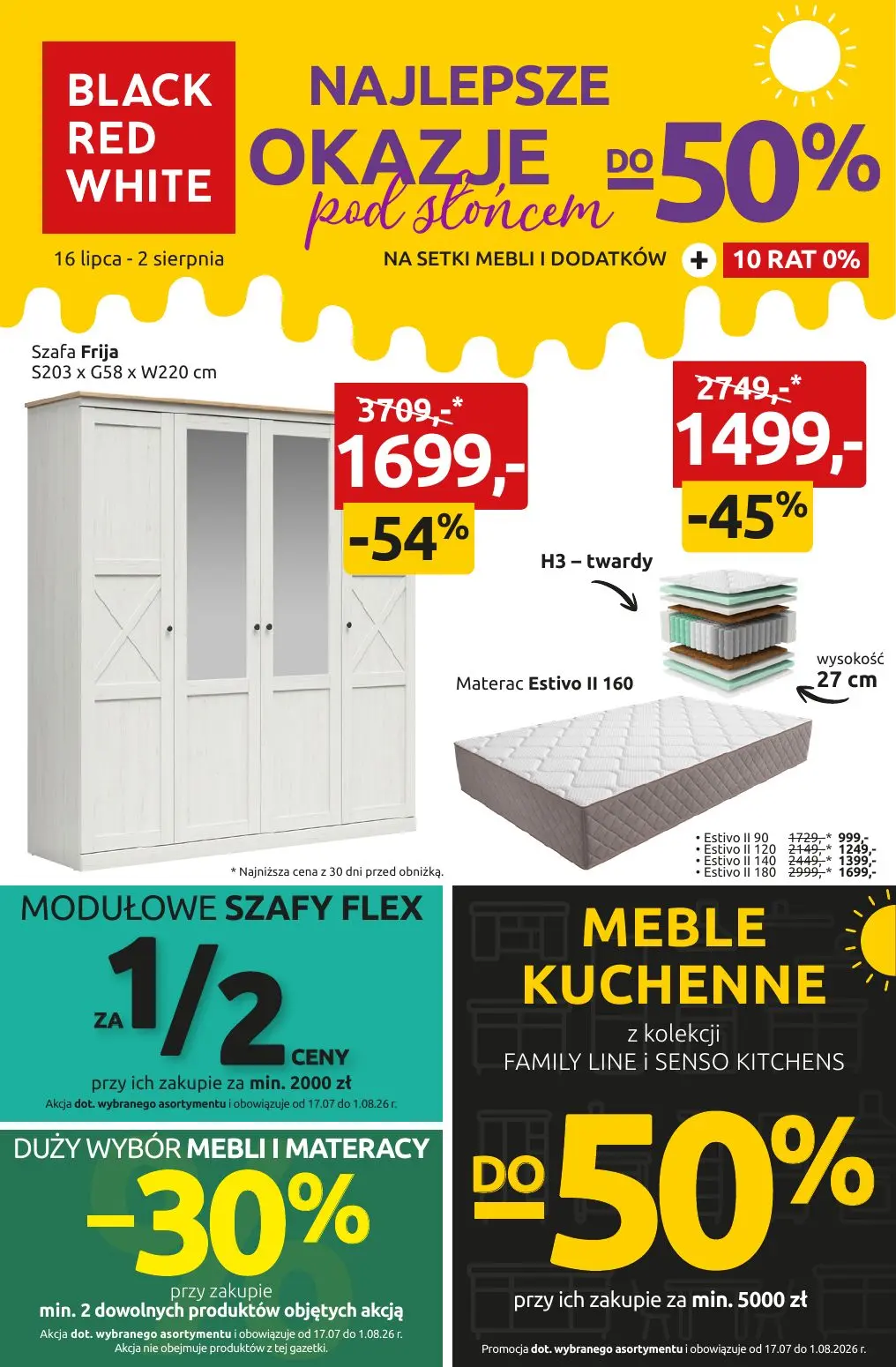 Gazetka Black Red White od 16.07.2026 do 02.08.2026