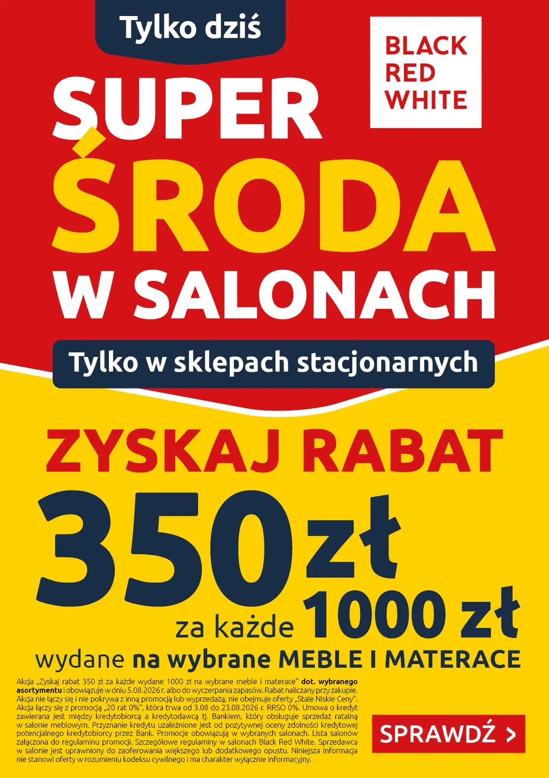 Gazetka Black Red White od 05.08.2026 do 05.08.2026