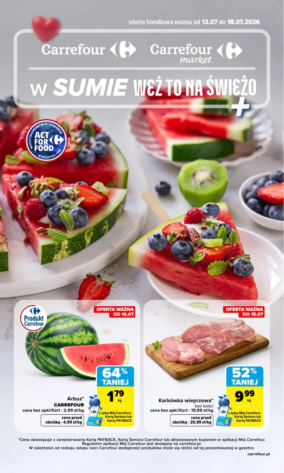 Gazetka Carrefour od 13.07.2026 do 18.07.2026