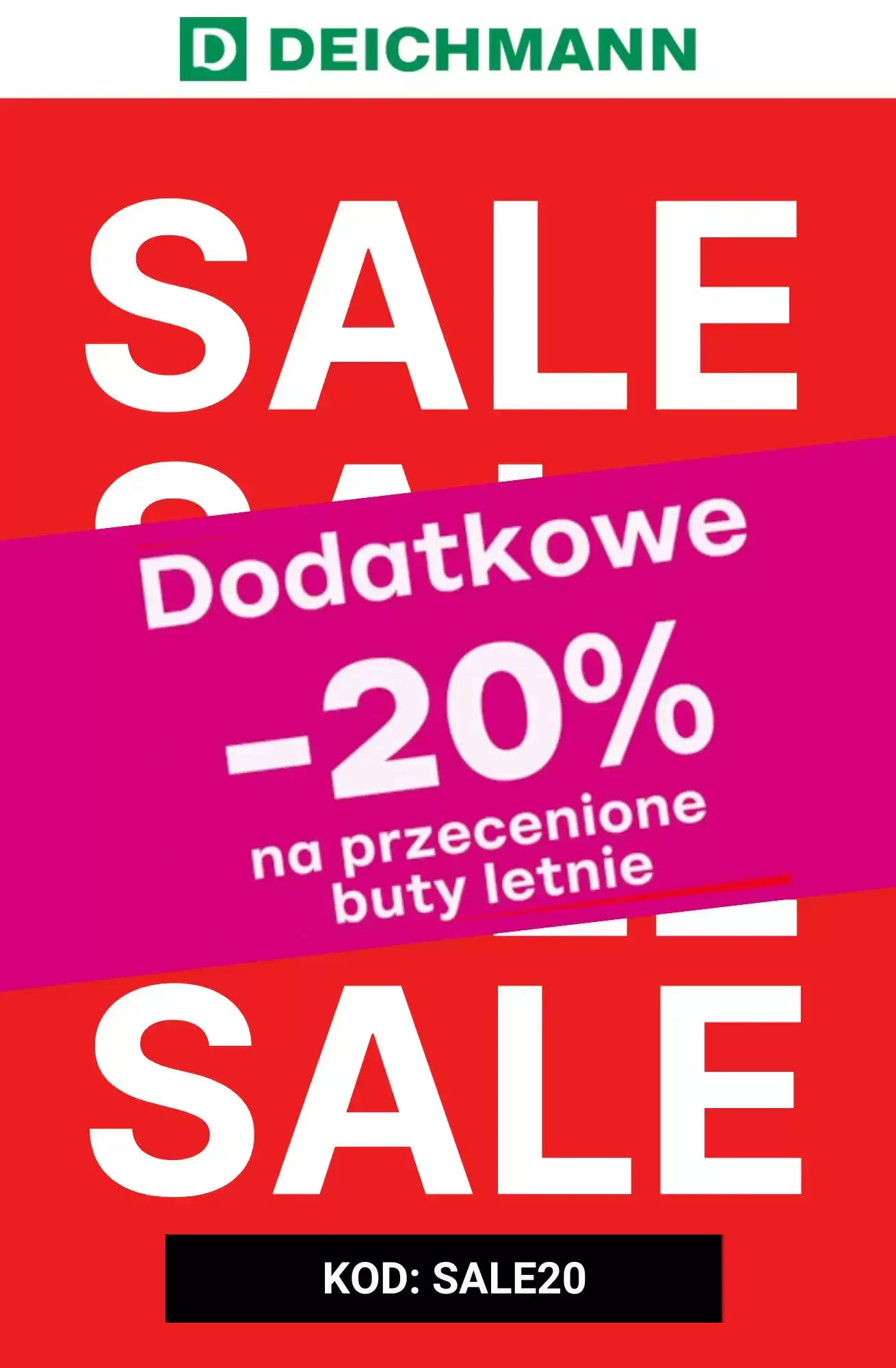 Gazetka Deichmann od 20.07.2026 do 26.07.2026
