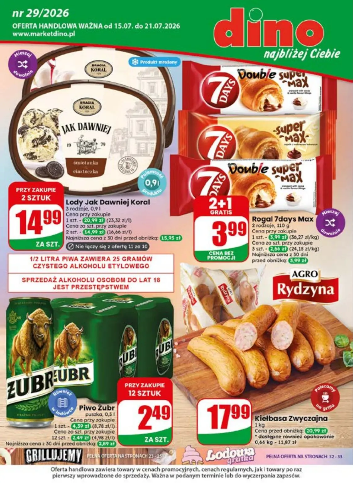Gazetka Dino od 15.07.2026 do 21.07.2026