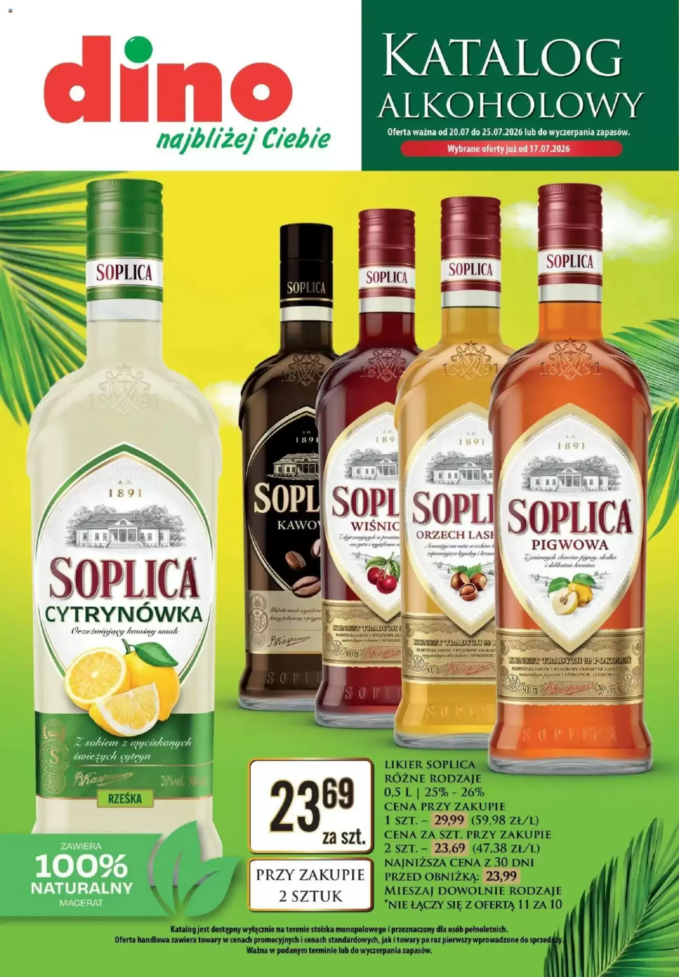 Gazetka Dino od 17.07.2026 do 25.07.2026
