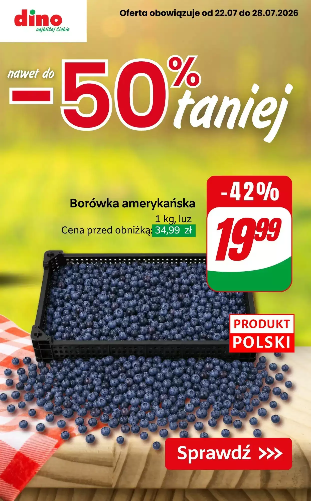 Gazetka Dino od 24.07.2026 do 28.07.2026