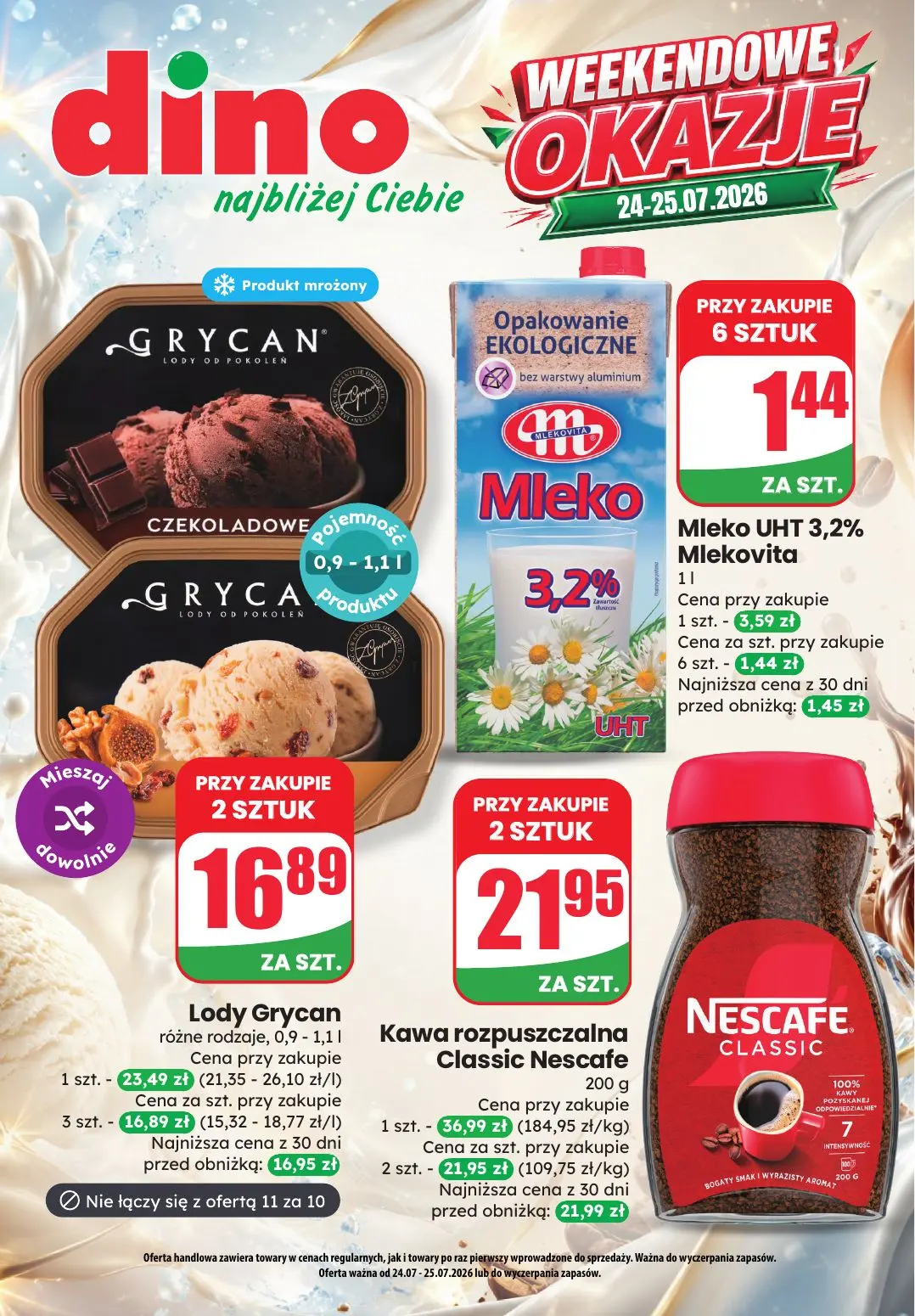 Gazetka Dino od 24.07.2026 do 25.07.2026