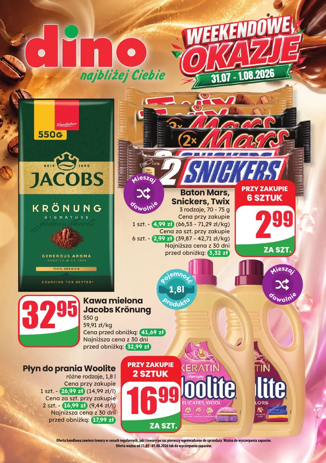 Gazetka Dino od 31.07.2026 do 01.08.2026