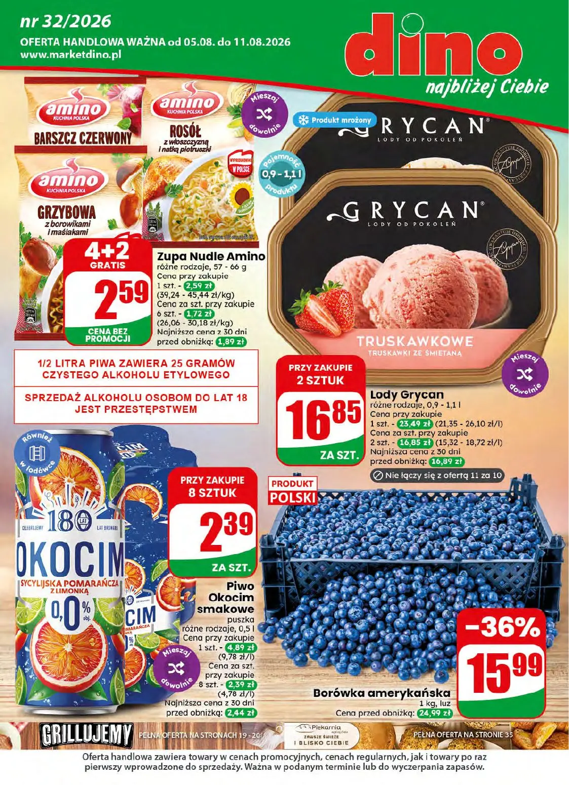 Gazetka Dino od 05.08.2026 do 11.08.2026