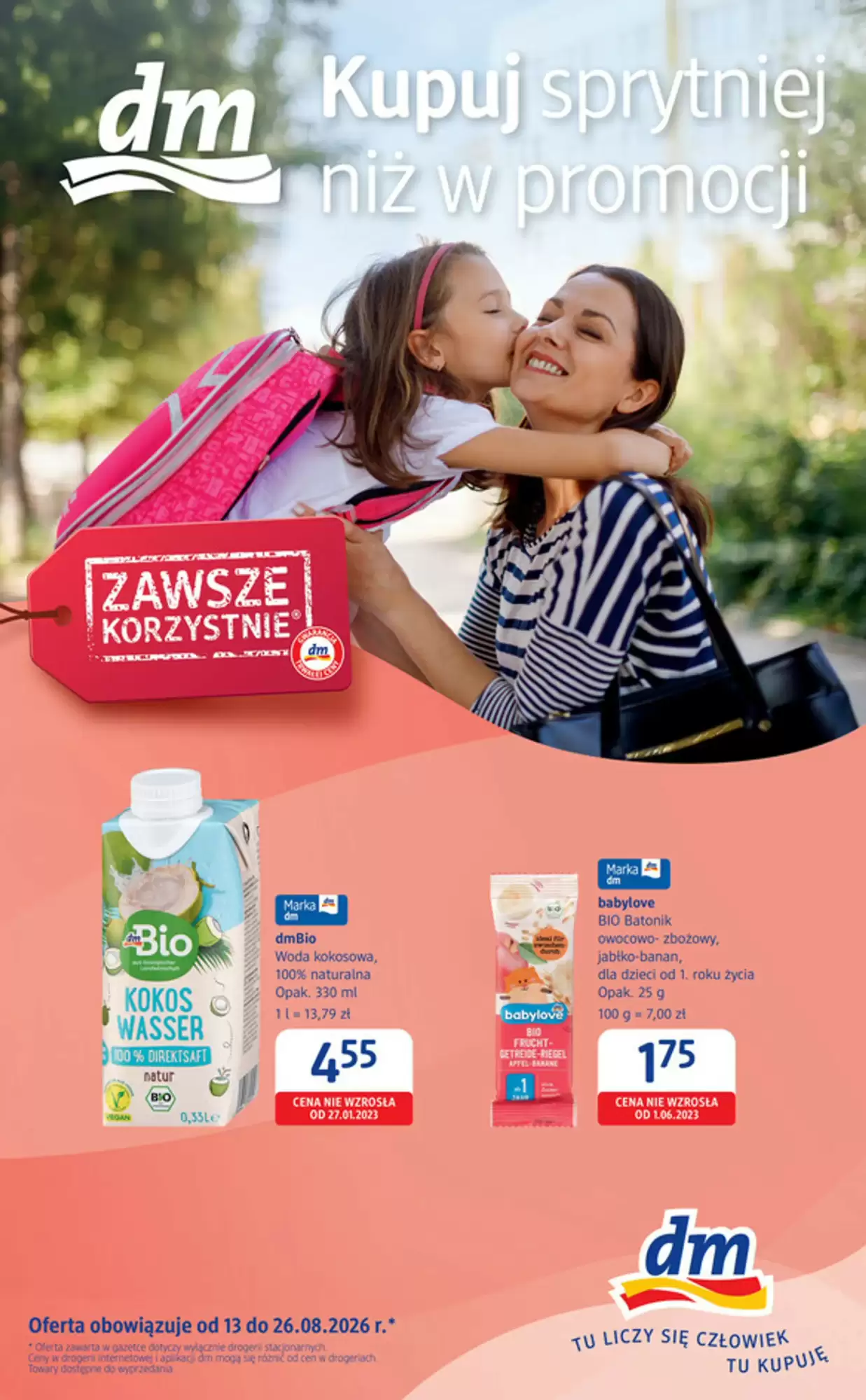 Gazetka Dm Drogerie Markt od 13.08.2026 do 26.09.2026