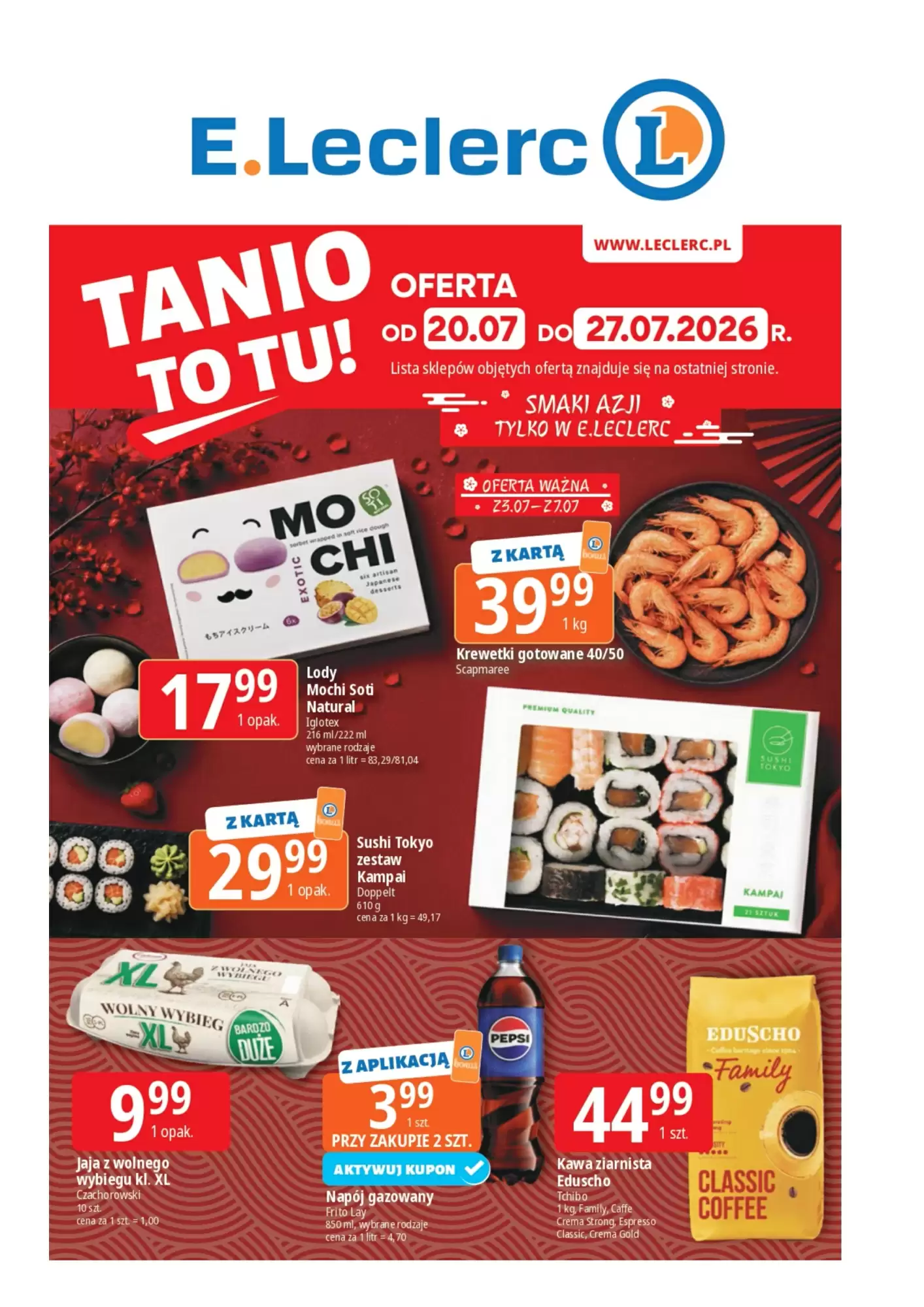 Gazetka E.Leclerc od 20.07.2026 do 27.07.2026