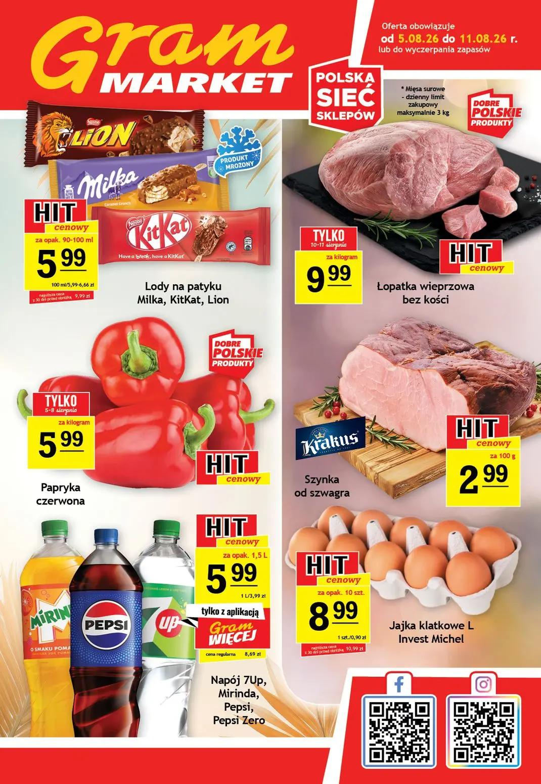 Gazetka Gram Market od 05.08.2026 do 11.08.2026