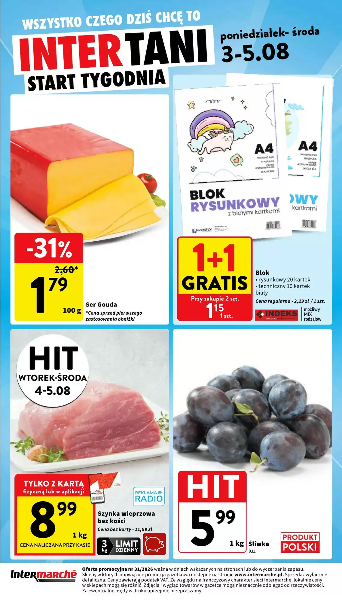 Gazetka Intermarche od 03.08.2026 do 05.08.2026