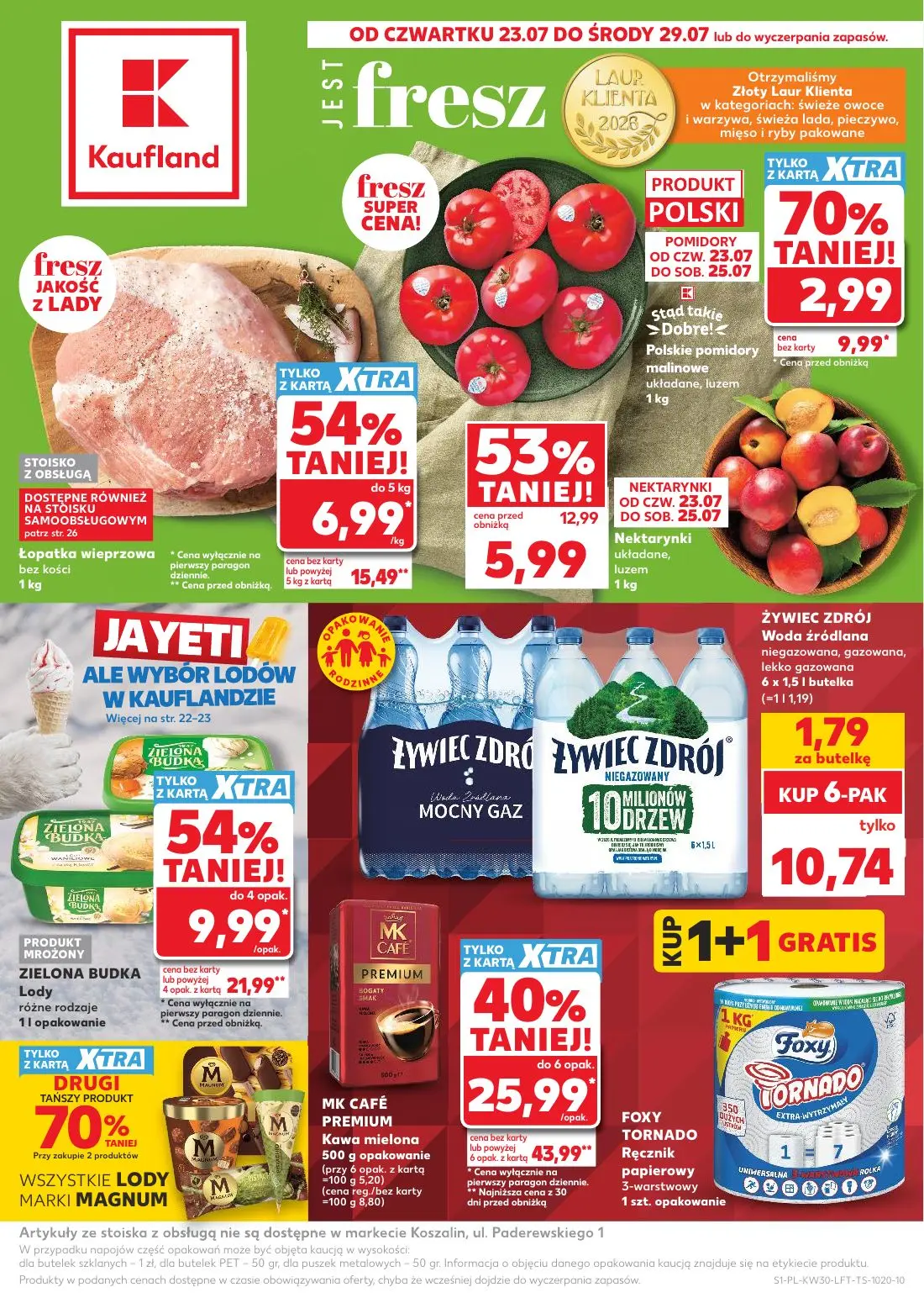 Gazetka Kaufland od 23.07.2026 do 29.07.2026
