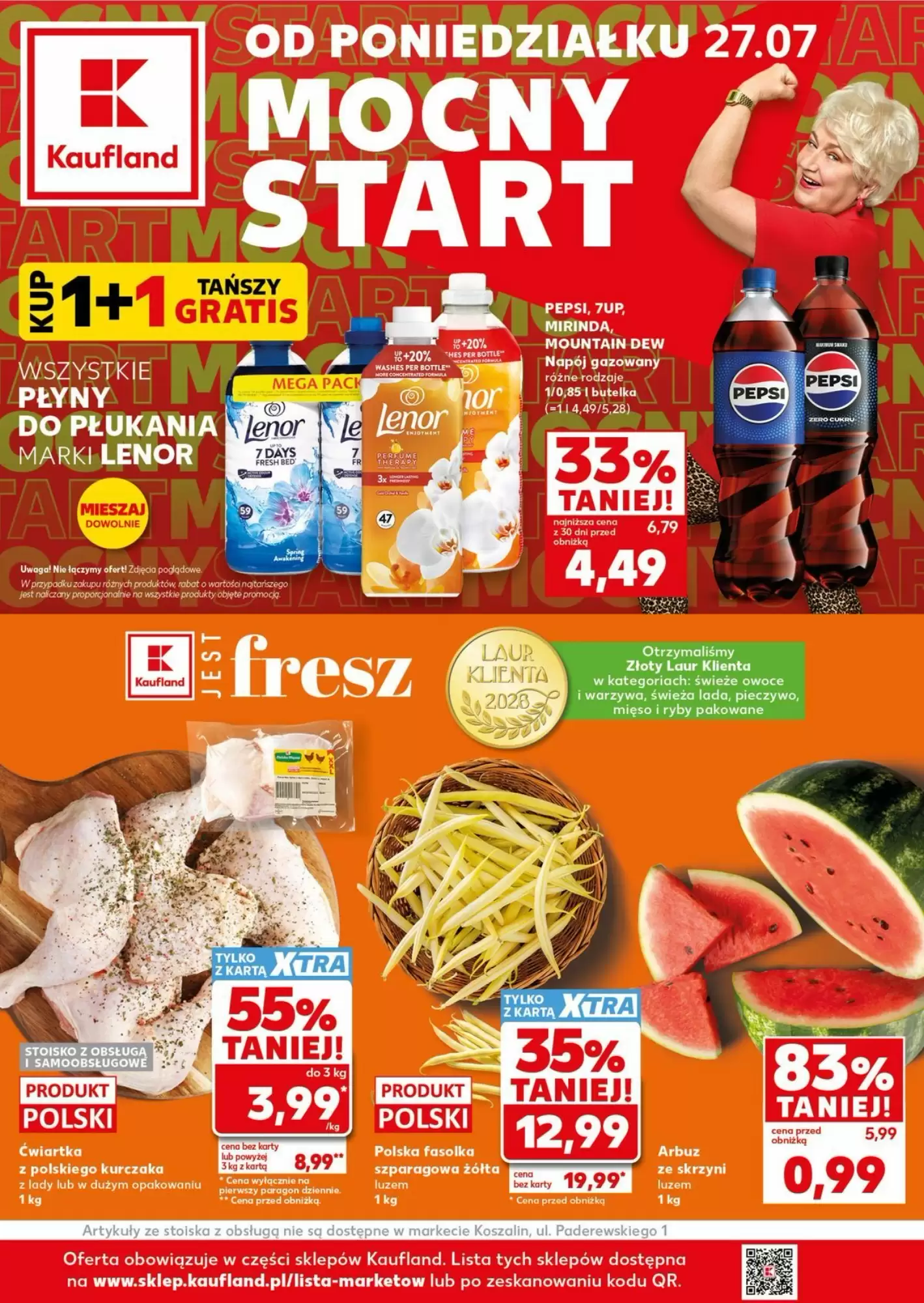 Gazetka Kaufland od 27.07.2026 do 29.07.2026