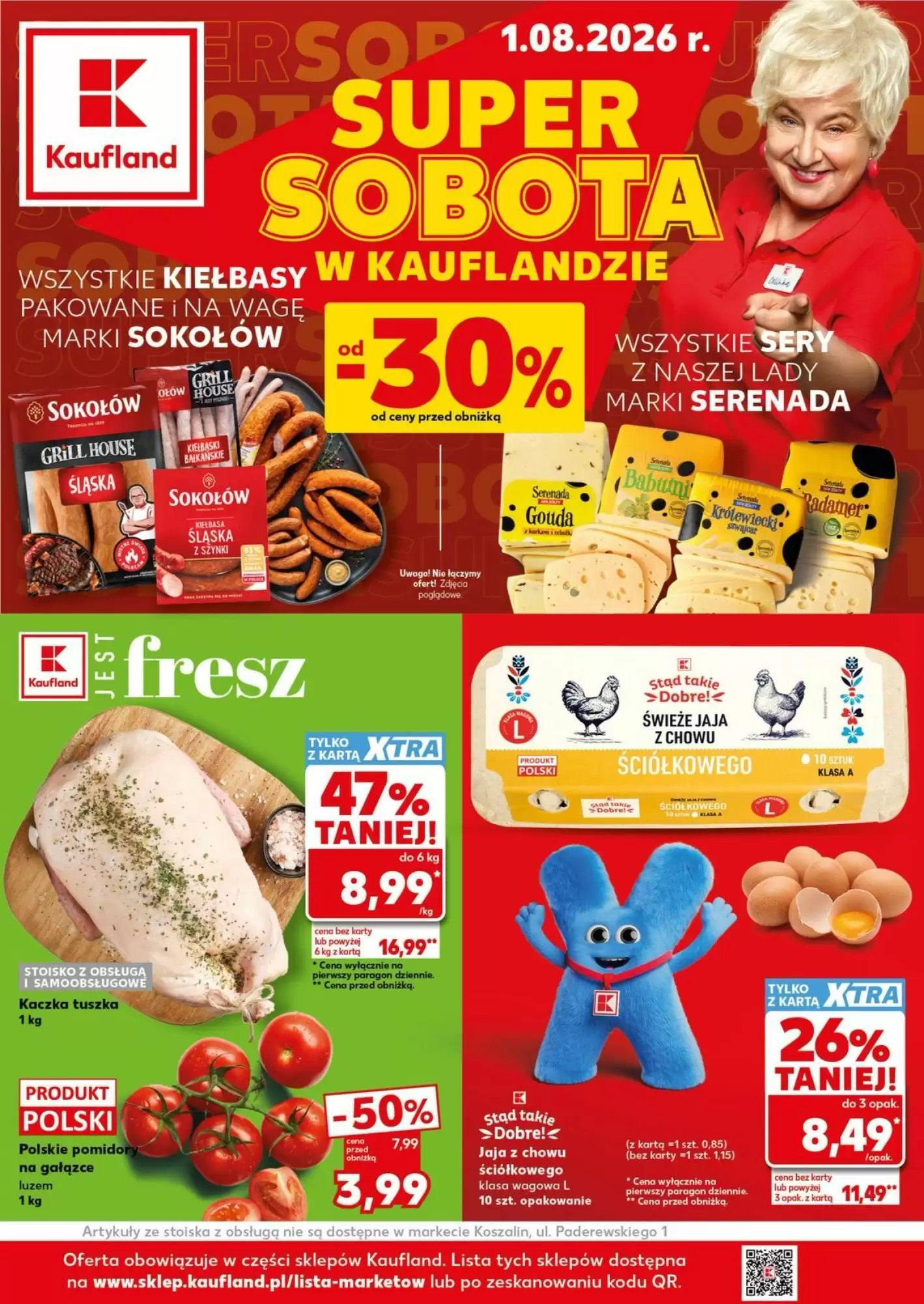 Gazetka Kaufland od 01.08.2026 do 01.08.2026